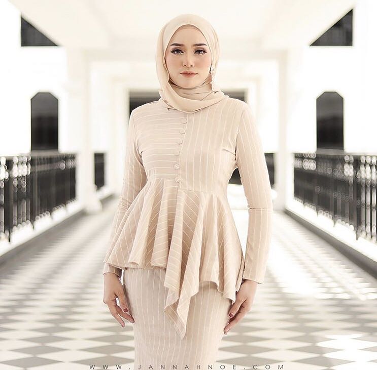 JANNAHNOE AULIA KURUNG NUDE Women S Fashion Dresses Sets