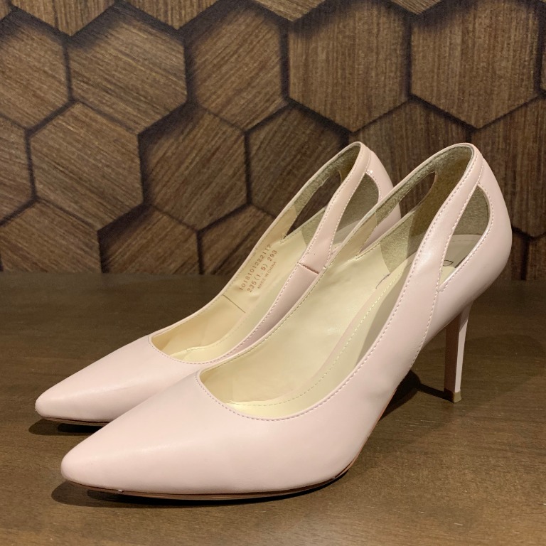 Original Daphne Nude Pink Heels Women S Fashion Footwear Heels On