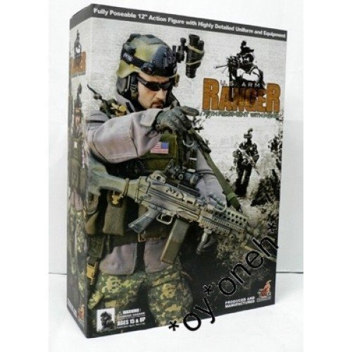 HOT TOYS US ARMY RANGER TH REGIMENT W M GUNNER FIGURE 美國陸軍特種作戰部隊第 步兵團 PIU
