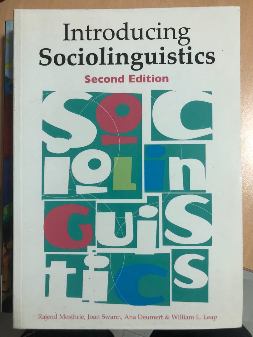 Introducing Sociolinguistics Hobbies Toys Books Magazines