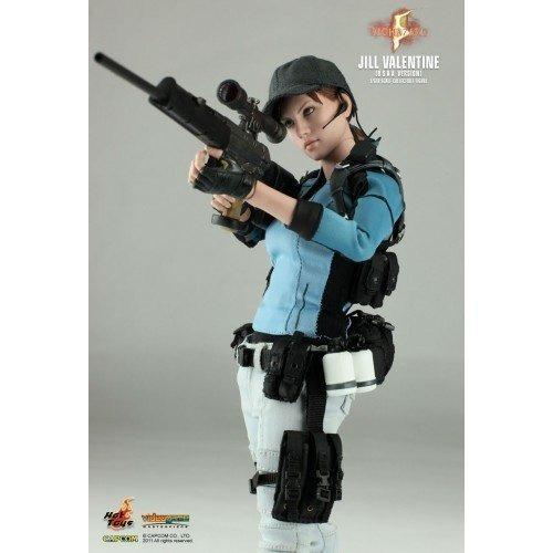 1 6 HOT TOYS VGM11 RESIDENT EVIL BIOHAZARD 5 生化危機 JILL VALENTINE BSAA VERSION ACTION FIGURE