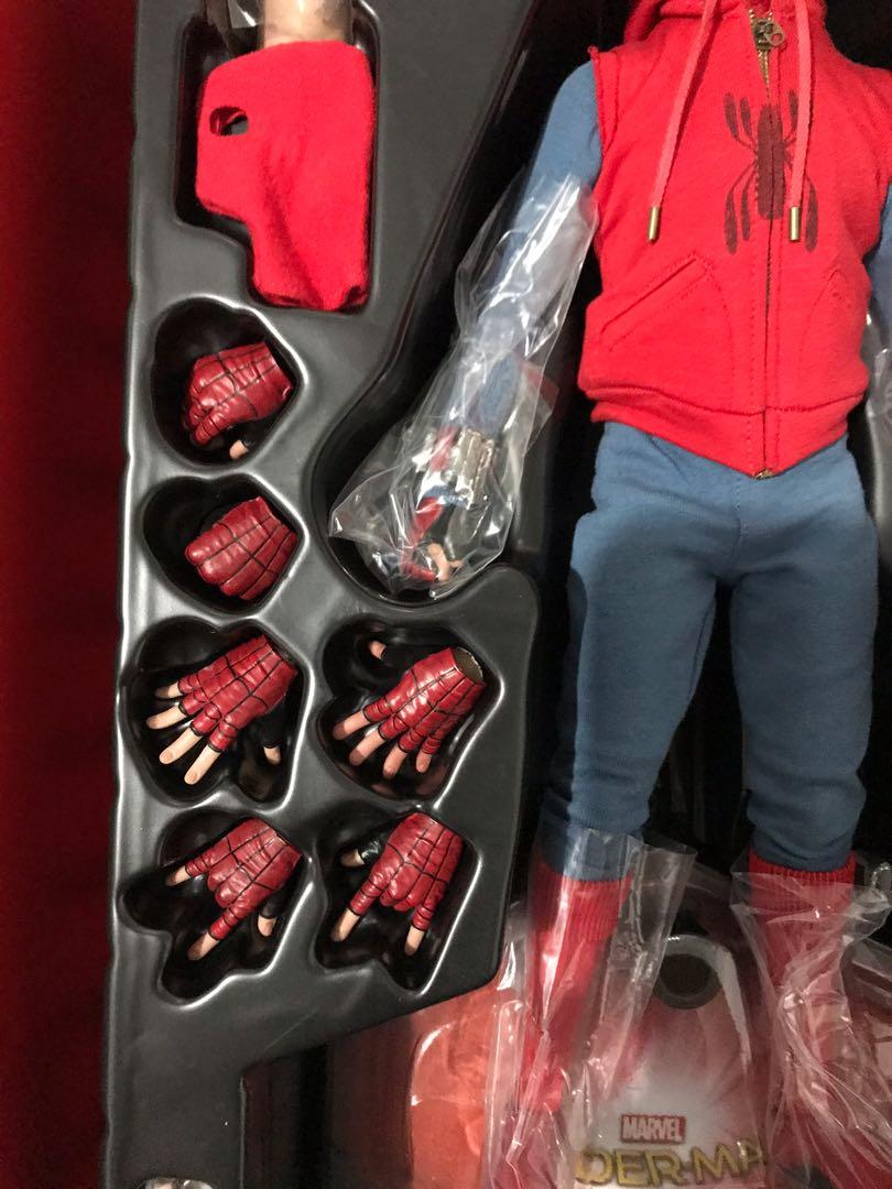 Hot Toys Spiderman Homecoming Spider Man Home Made Suit Hobbies Toys Toys Games On
