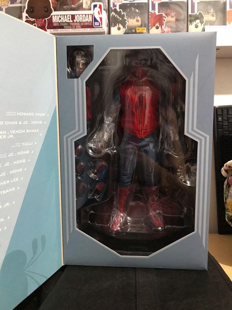 Hot Toys Spiderman Homecoming Spider Man Home Made Suit Hobbies Toys Toys Games On