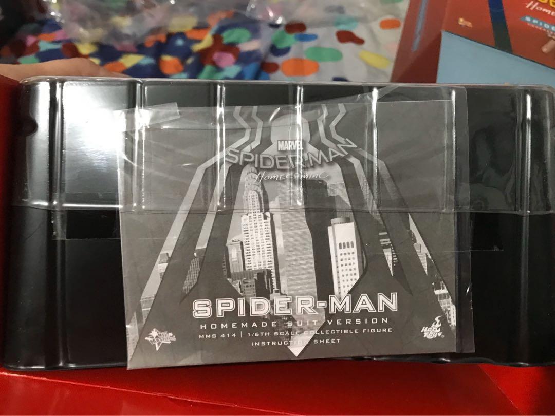 Hot Toys Spiderman Homecoming Spider Man Home Made Suit Hobbies Toys Toys Games On