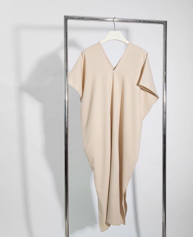 Shopatvelvet Nude Elevation Dress Fesyen Wanita Pakaian Wanita Gaun