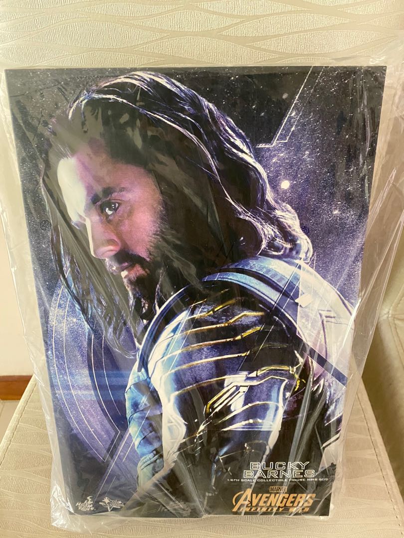 Last Piece MISB Hot Toys MMS 509 AVENGERS INFINITY WAR BUCKY BARNES Hobbies Toys
