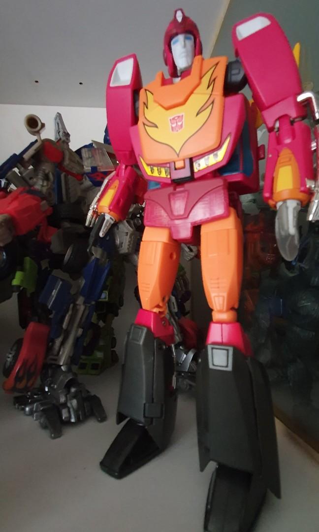 Transformers Mp Masterpiece Rodimus Prime Hot Rod Hobbies Toys Toys Games On Carousell