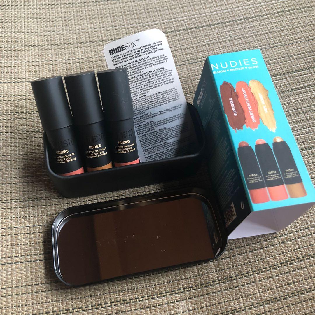 Nudestix Mini Nude Skin Kit Kesehatan Kecantikan Rias Wajah Di