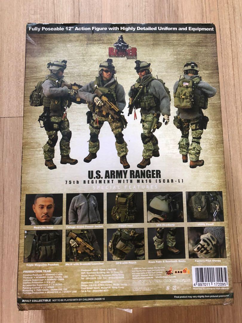 Hot Toys U S Army Ranger Th Regiment With Mk Scar L Hobbies Toys Toys Games On
