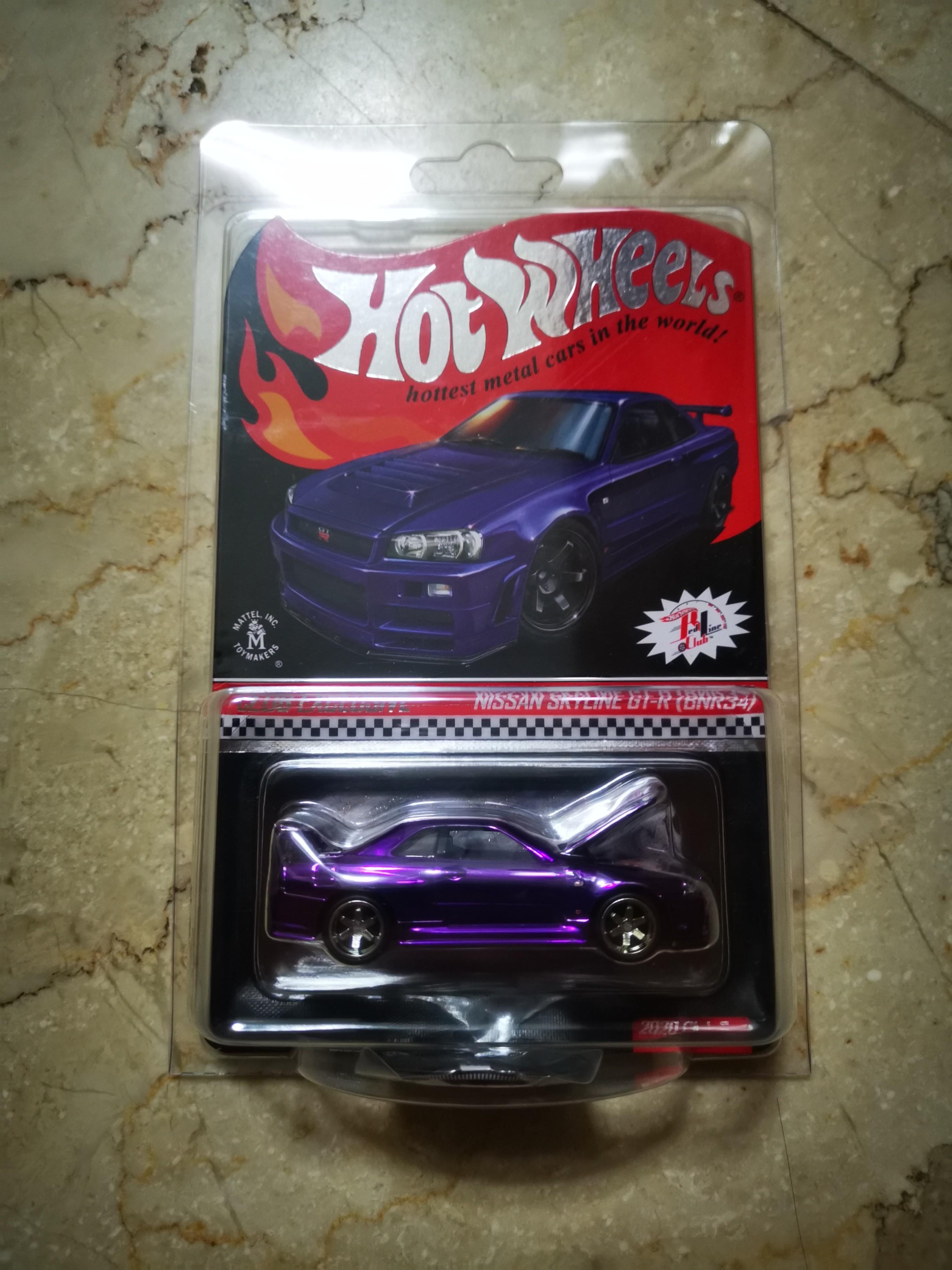Hot Wheels Rlc Skyline R Purple Toys Games Bricks Figurines On Carousell