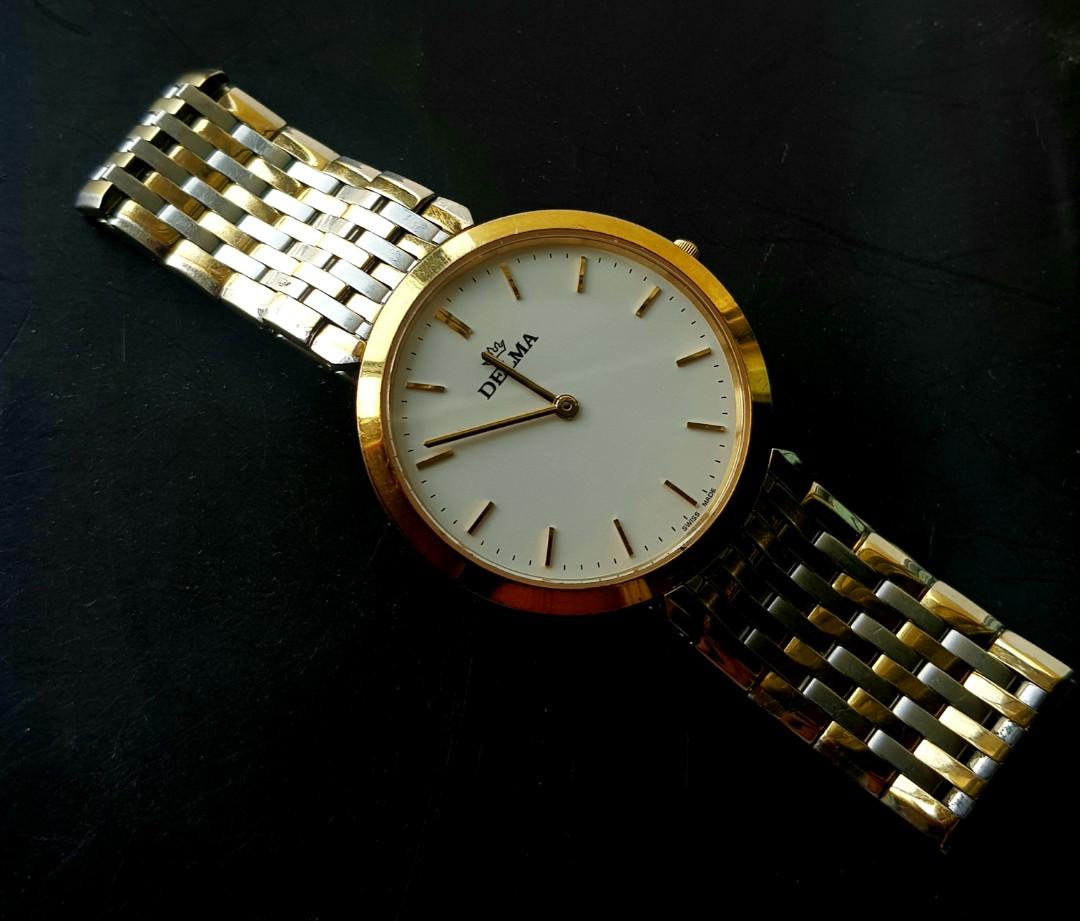 creative products DELMA SWITZELAND MEN QTZ Watches Men Fashion