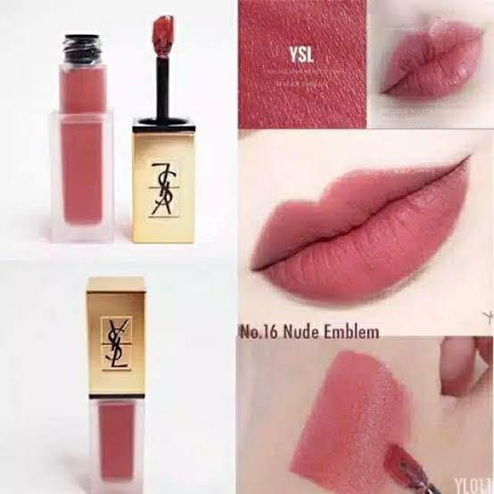 YSL Matte Stain In Nude Emblem Beauty Personal Care Face Makeup On Carousell