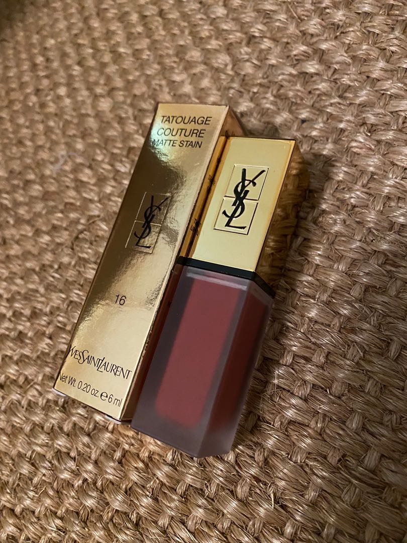 YSL Matte Stain In Nude Emblem Beauty Personal Care Face Makeup On Carousell