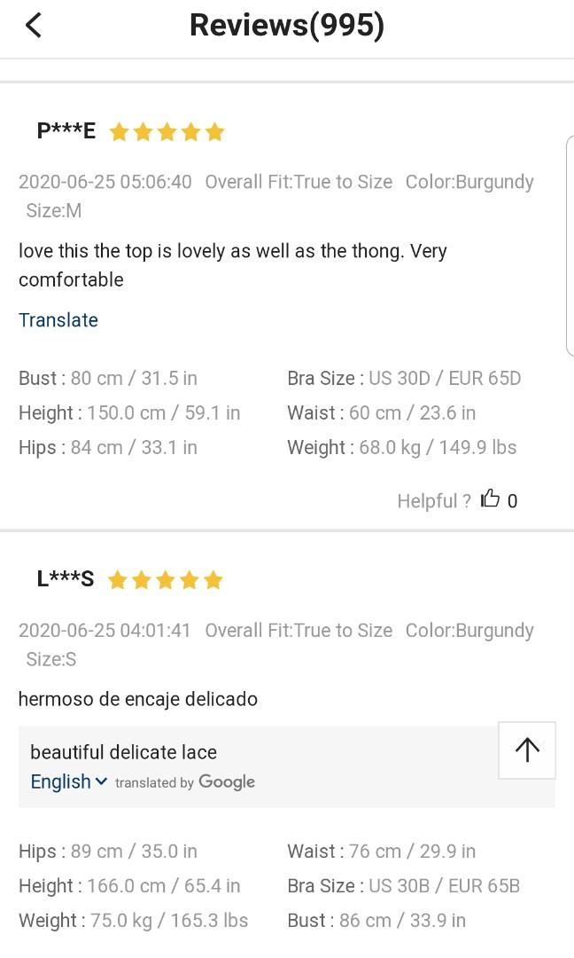 Maroon Lace Lingerie Set Women S Fashion Clothes Others On Carousell
