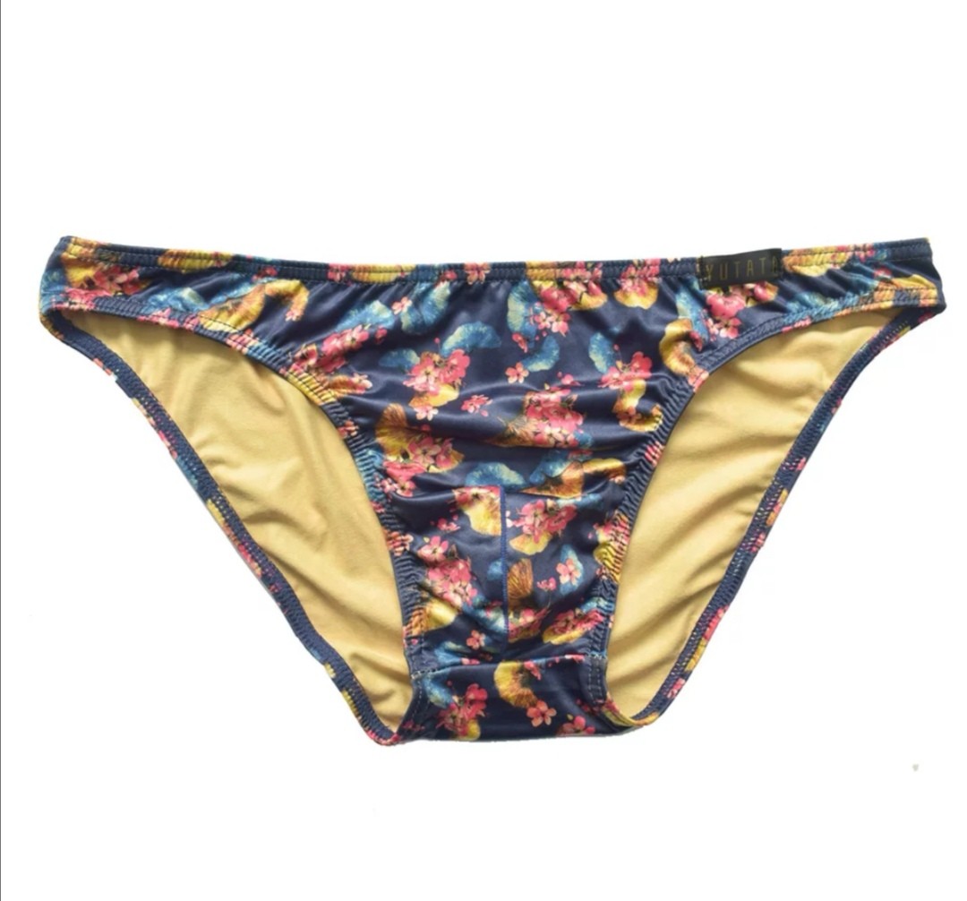 Men Silky Bulge Pouch Bikini Underwear Brief Screenshot Men S Fashion Bottoms New Underwear
