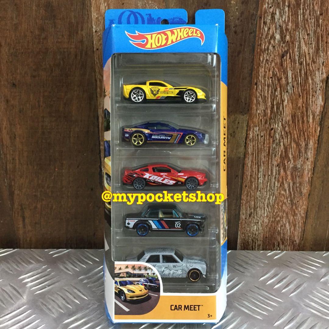 Hot Wheels CAR MEET 2020 Hotwheels 5 Pack Exclusive Hobbies Toys Toys Games On Carousell