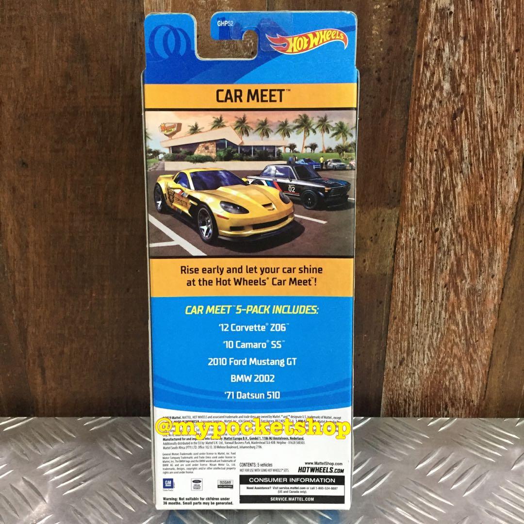 Hot Wheels CAR MEET 2020 Hotwheels 5 Pack Exclusive Hobbies Toys Toys Games On Carousell