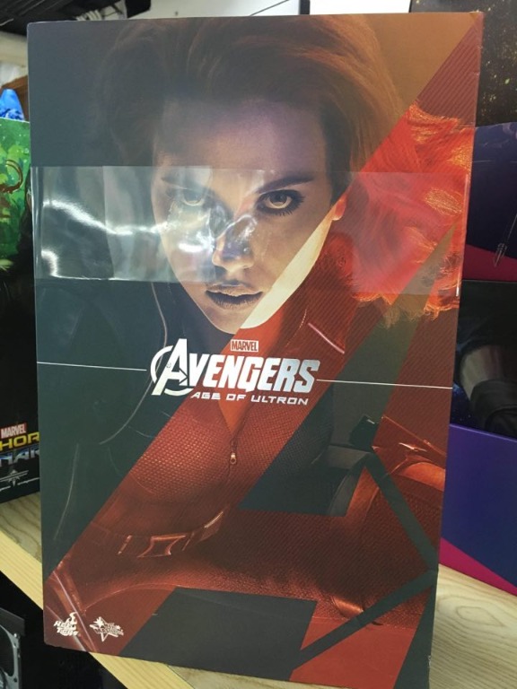 N 開封品 超多爆皮 有使用感 Hot toys mms288 black widow 黑寡婦 aou age of ultron hottoys avengers end game