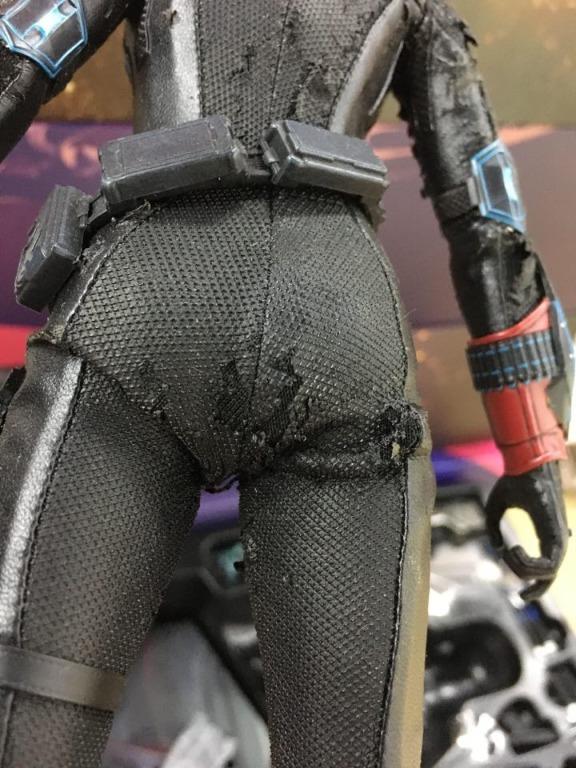 N 開封品 超多爆皮 有使用感 Hot toys mms288 black widow 黑寡婦 aou age of ultron hottoys avengers end game