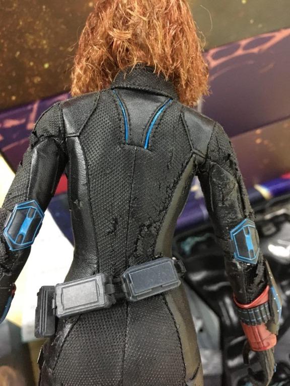 N 開封品 超多爆皮 有使用感 Hot toys mms288 black widow 黑寡婦 aou age of ultron hottoys avengers end game