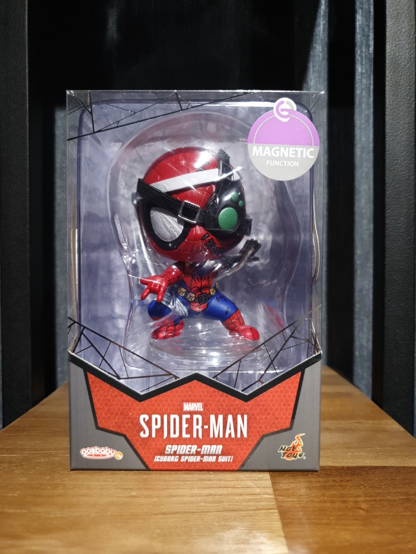 Hot Toys Marvel S Spiderman Cyborg Spiderman Suit Magnetic Function