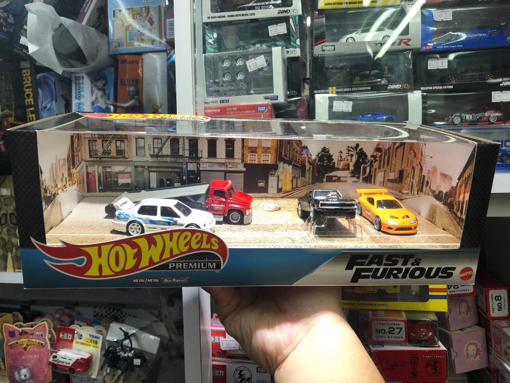 日版 風火輪 HOTWHEELS Hot Wheels Fast Furious Premium Set 興趣及遊戲 玩具 遊戲類