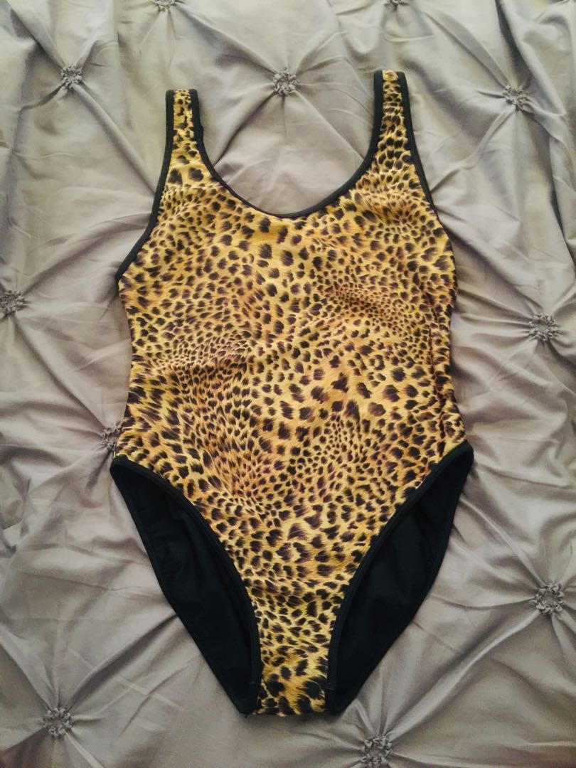 Leopard Print Bikini Women S Fashion Swimwear Bikinis Swimsuits On Carousell