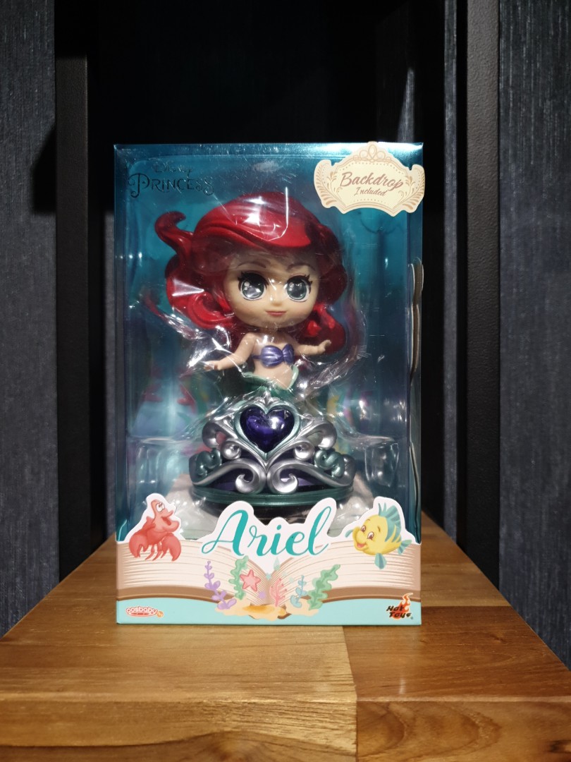 Hot Toys Disney Princess Ariel Backdrop Included Tiara Base Cosbaby Misb Hobbies Toys Toys