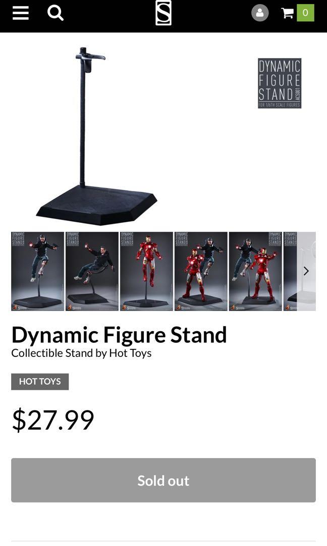 Hot Toys Dynamic Stand Hobbies Toys Toys Games On Carousell