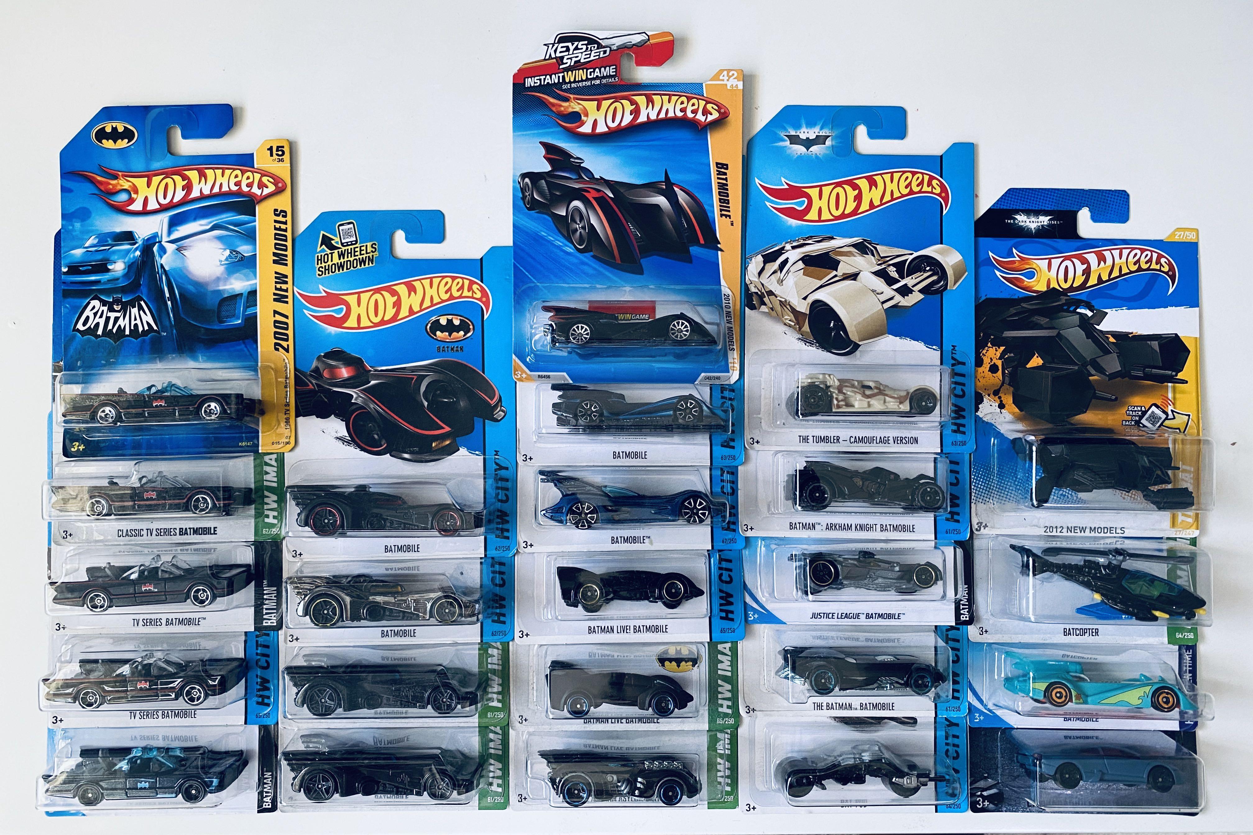Hot Wheels Batman Collectible Bundle Hobbies Toys Toys Games On Carousell