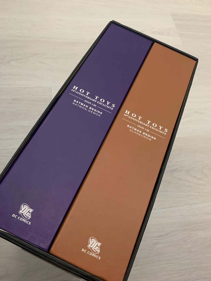 Hot Toys Mms Batman Begins Batman Demon And Scarecrow Hobbies Toys Toys Games On Carousell