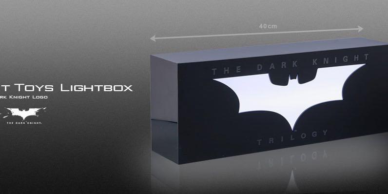 Hot toys batman light box 蝙蝠俠 燈箱 全新 TDK the dark knight trilogy 興趣及遊戲