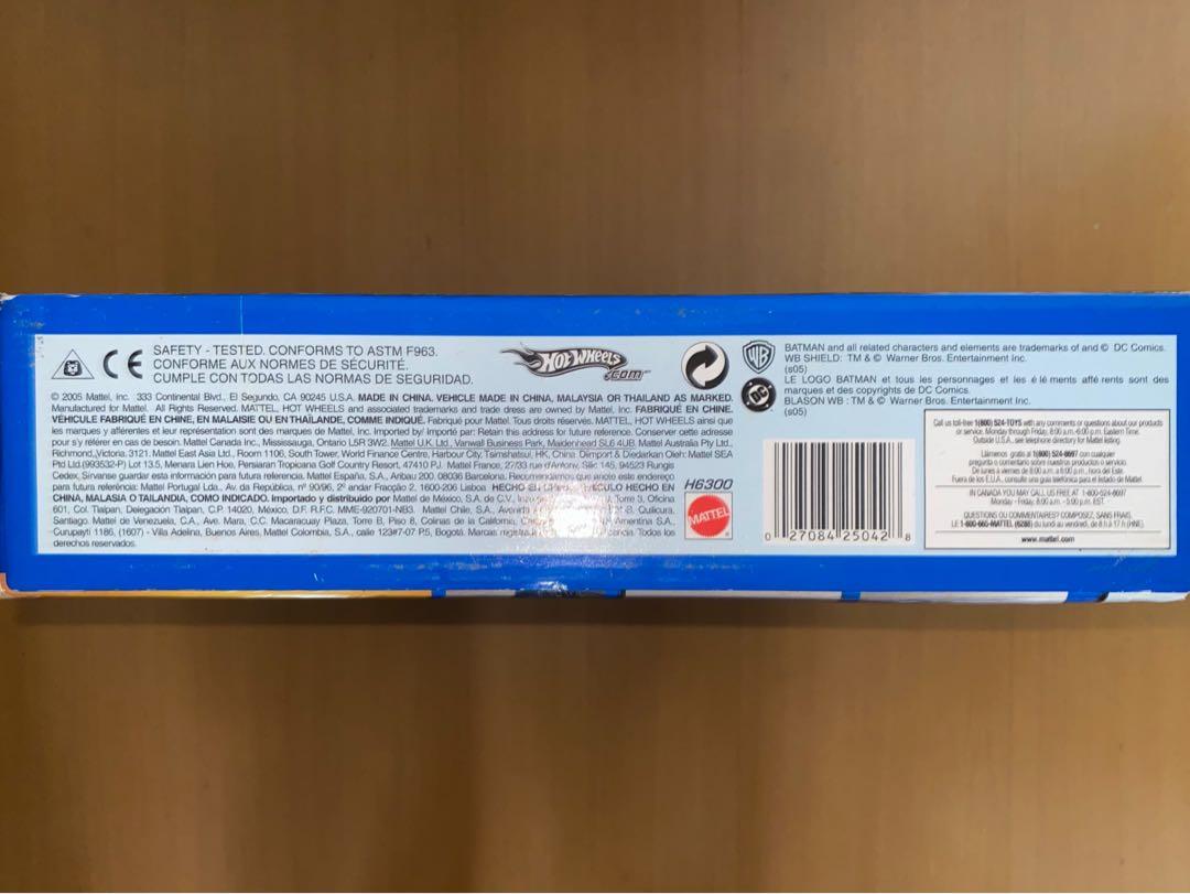 Hot Wheels Batman Begins Gotham City Chase Hobbies Toys Toys Games On Carousell