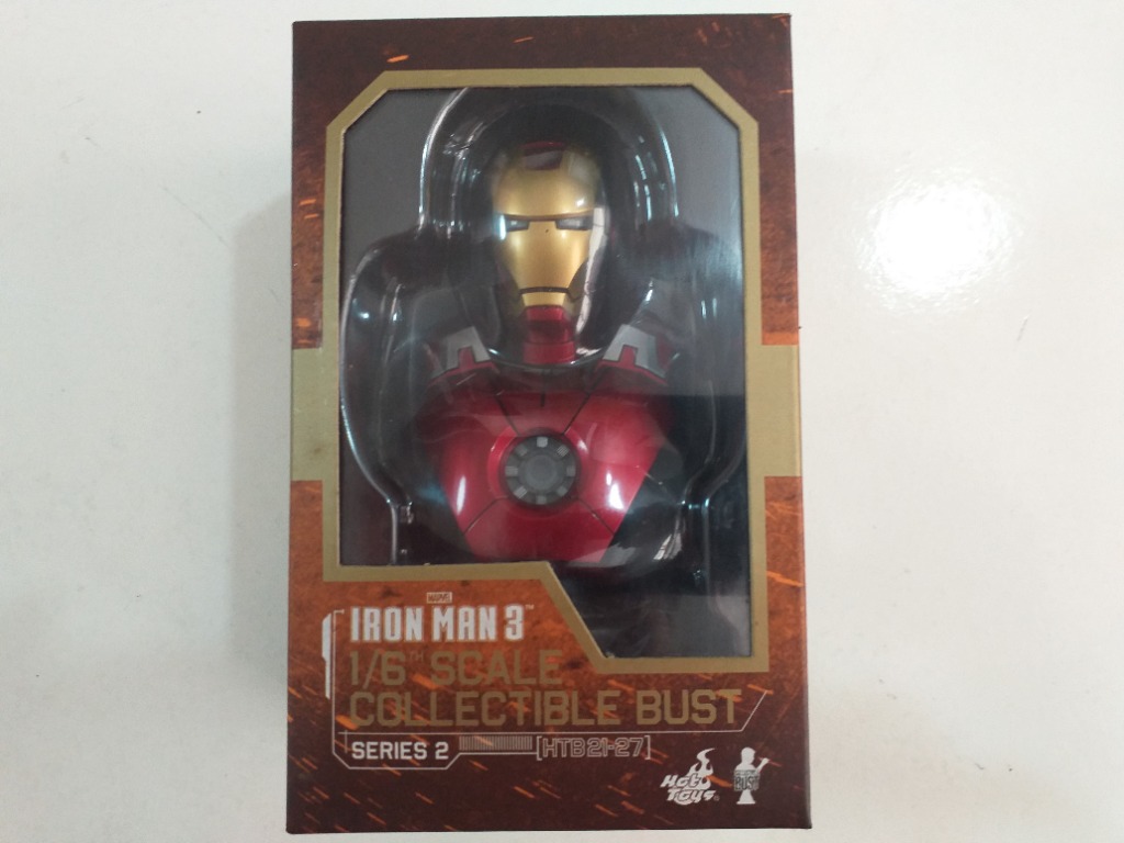 Hot Toys Ironman Ironman Scale Collectible Bust Hobbies Toys Toys Games On Carousell