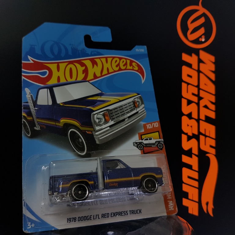 Hot Wheels HW HOT TRUCKS DODGE LI L RED EXPRESS TRUCK Hobbies Toys Collectibles