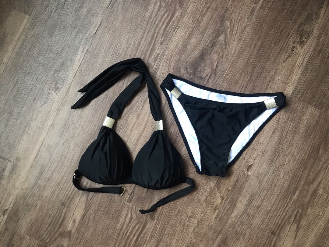 Swimlemon Black Bikini Women S Fashion Clothes Others On Carousell