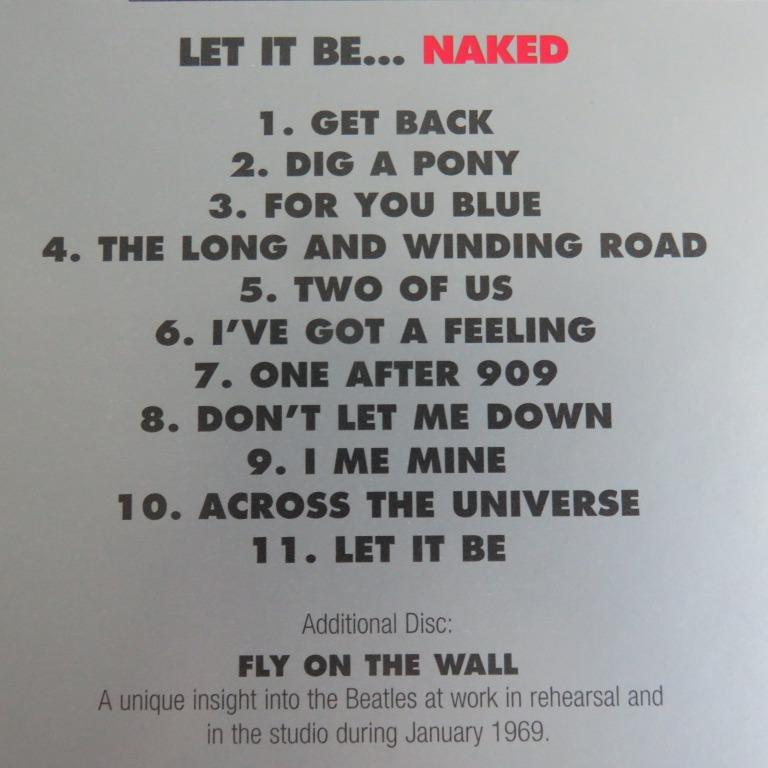 tHe BEATLES LET iT BE NAKED 精選 雙 CD 年 made in EU 興趣及遊戲 收藏品及紀念品 明星周邊 Carousell