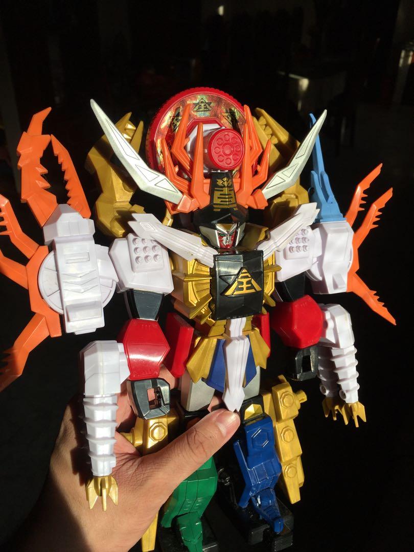 Power Rangers Super Samurai Gigazord With Free Inch Blue Ranger