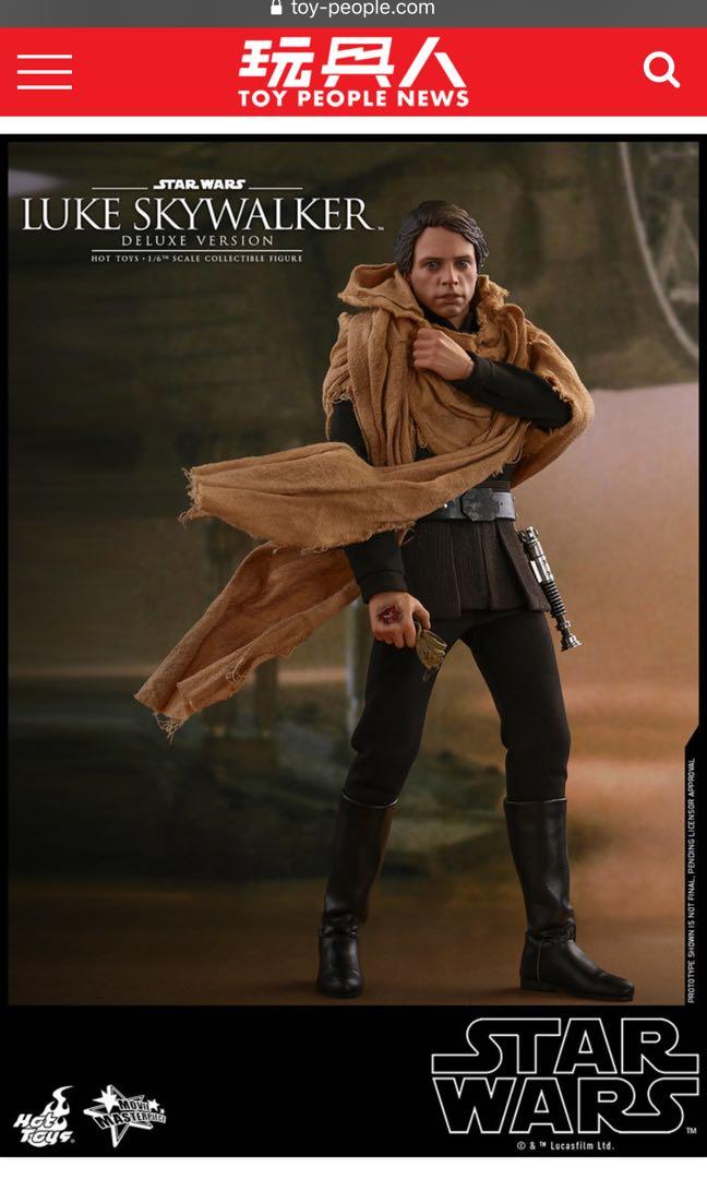 Hot Toys MMS 星際大戰 六部曲 絕地大反攻 路克 天行者 豪華版 Luke Skywalker Deluxe Version Star Wars mms 興趣