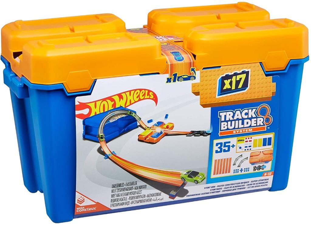 Hot Wheels Track Builder Stunt Box Hot Wheels ID Smart Track Upgrade Kit Hobbies Toys