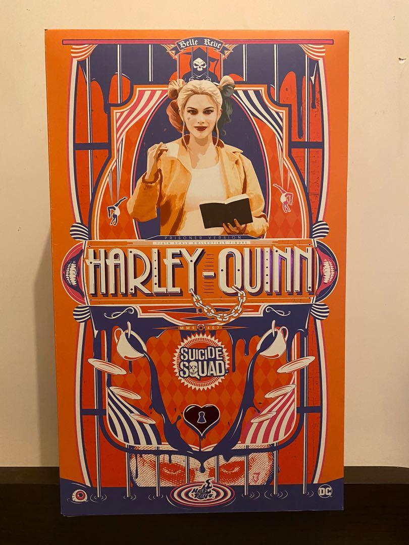 Hot Toys MMS407 Harley Quinn Prisoner version 1 6 figure 小丑女 囚服版 興趣及遊戲 玩具 遊戲類 Carousell