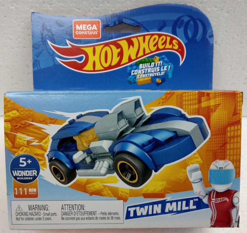 Mega Construx Hot Wheels Twin Mill 風火輪火辣跑車 可配合LEGO一齊玩 興趣及遊戲 玩具 遊戲類 Carousell