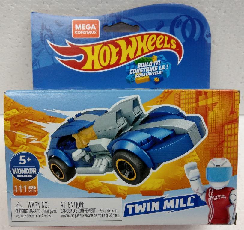 Mega Construx Hot Wheels Twin Mill 風火輪火辣跑車 可配合LEGO一齊玩 興趣及遊戲 玩具 遊戲類 Carousell