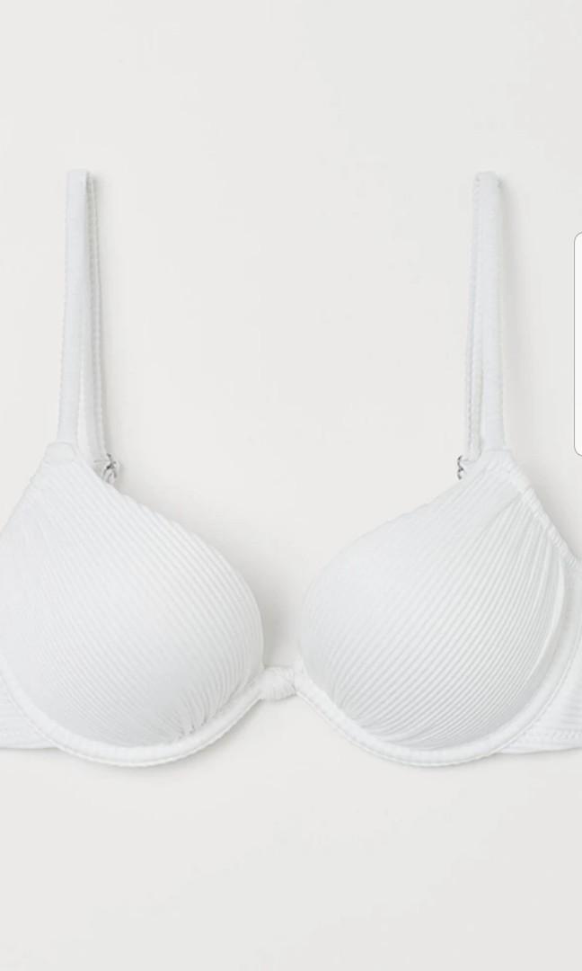 H M Super Push Up Bikini Top Women S Fashion Swimwear Bikinis Swimsuits On Carousell