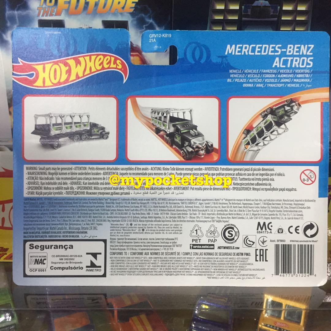 Reserved Hot Wheels Mercedes Benz Actros Truck Hotwheels Track Stars Licensed Model