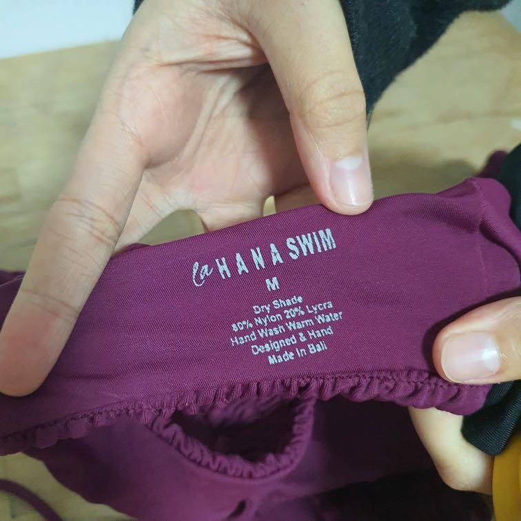 Lahana Swim Purple Bikini Set Women S Fashion Swimwear Bikinis