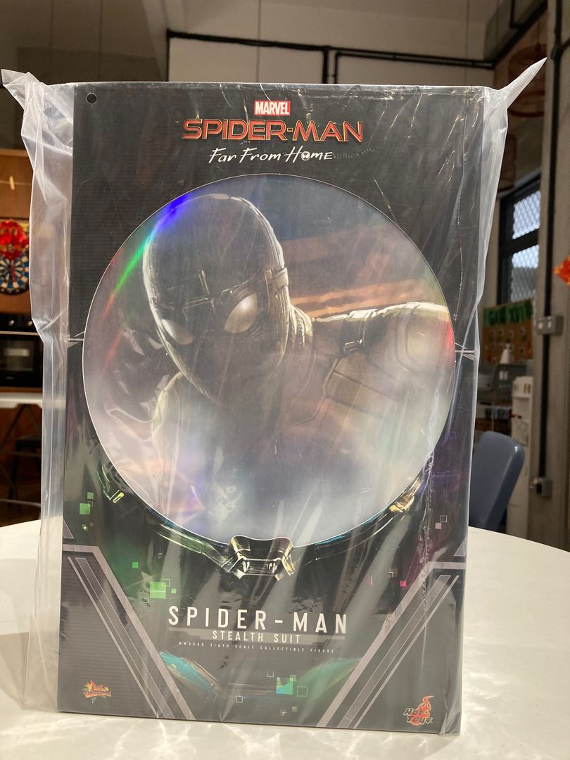 Hot Toys Spider Man Stealth Suit MMS Hobbies Toys Toys Games On Carousell