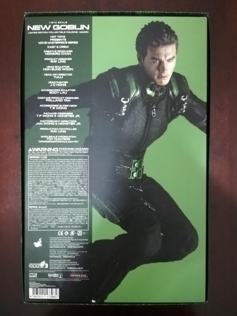 Hot Toys New Goblin Spider Man Hobbies Toys Toys Games On Carousell