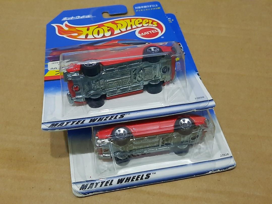 Hot Wheels 日本卡版 法拉利 Ferrari GTB 年首版 First Editions 比例 全新未拆過 金屬車身金屬車底 一個價錢兩架車