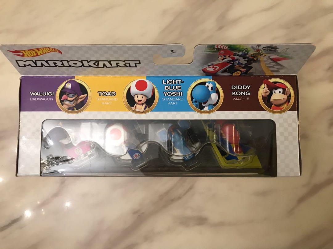 Mario Kart Mariokart Figure 超級瑪利歐兄弟 孖寶兄弟 賽車 任天堂 Nintendo wii switch Hotwheels Hot wheels 風火輪 正版